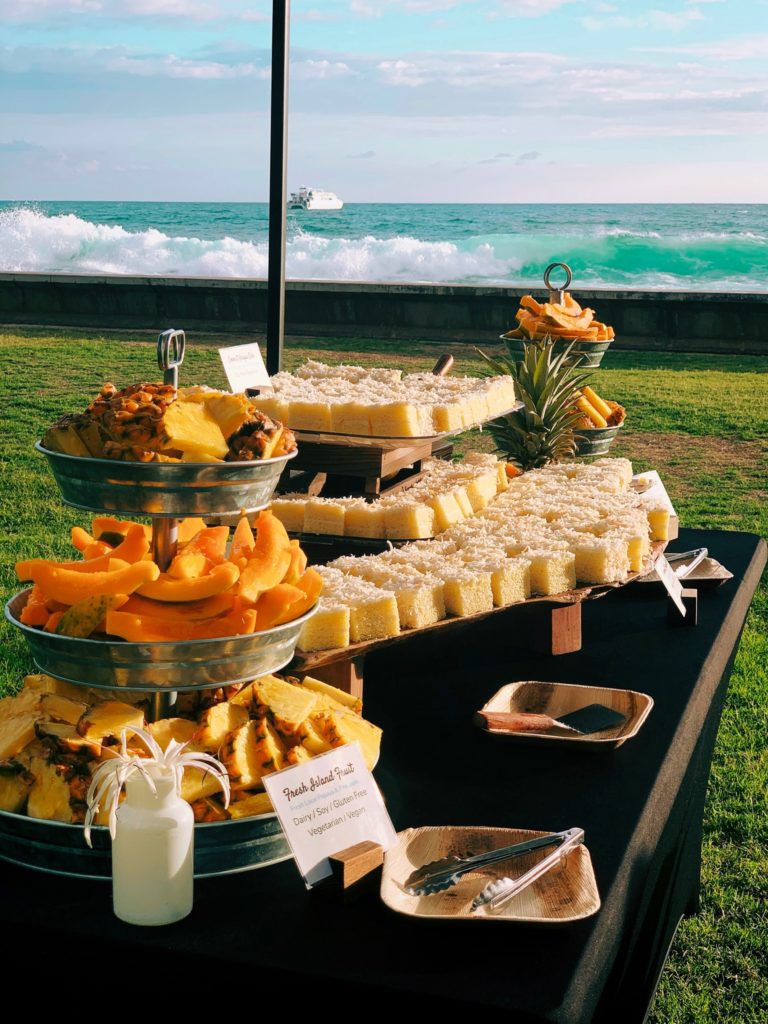 wedding caterer Waikoloa Village